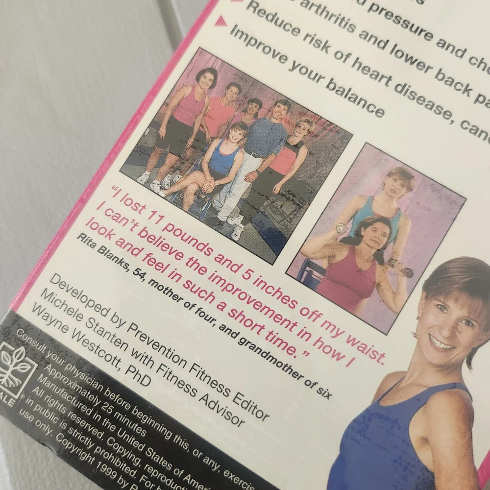 Red Fitness Workout VHS